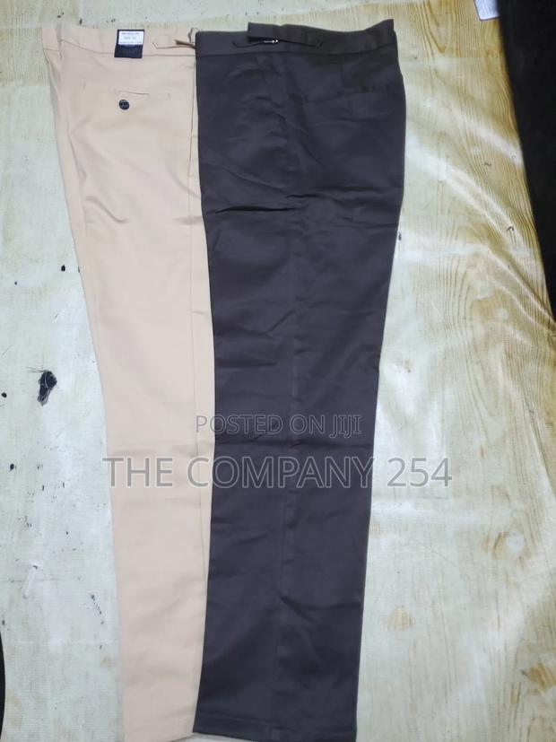 Quality Casual Official Men Adjustable Chino Pants Available - thumbnail 5
