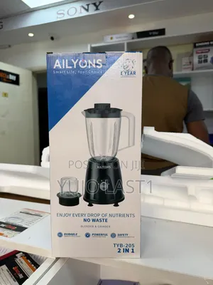Ailyons Tyb-205 1.5l Stainless Steel Blender With Grinder