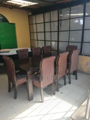 Dope Fabric 8 Seater Dining Set