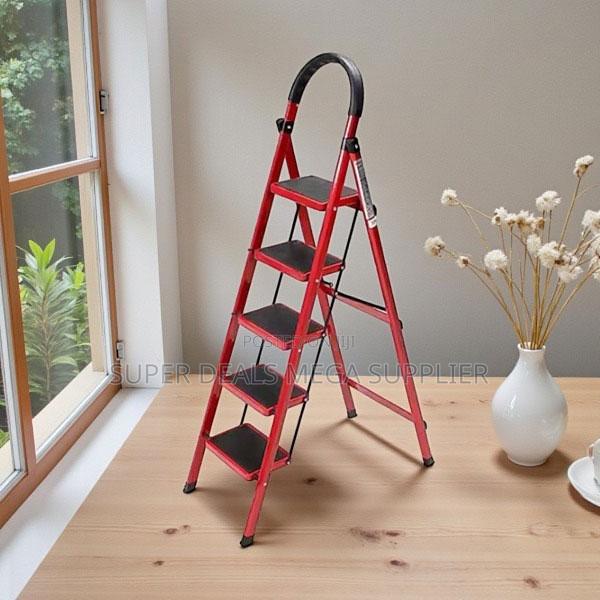 Top Quality High Strength Build 5 Step Ladder Stepladder