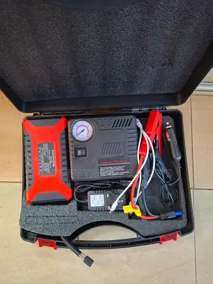 All-in-one Car Jump Starter, Air Pump & Phone Charger