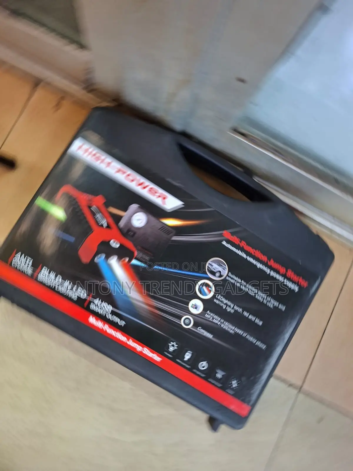 Portable Multi-function Car Jump Starter Kit