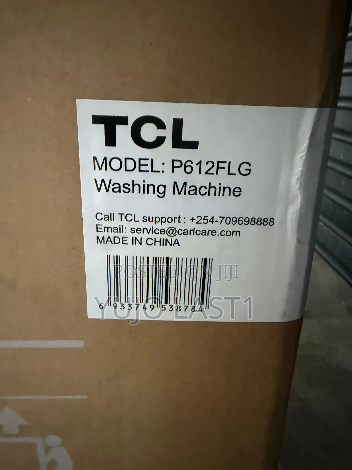 TCL P612flg 12kg Front Load Washing Machine – Efficient Cleaning