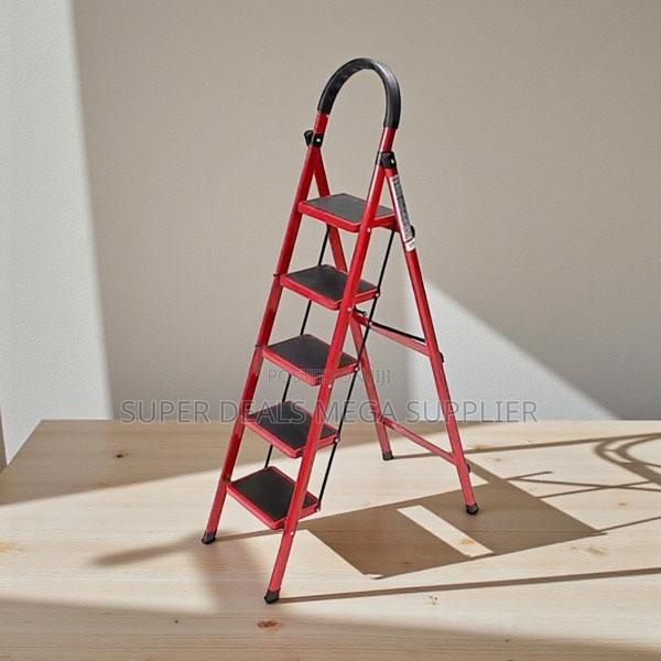 Heavy Duty Upto 150 KGS Support 5 Step Ladder Stepladder