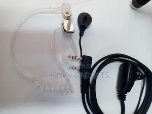Security Walkie Talkie Earpiece Acoustic Tube PTT