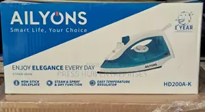 Ailyons Hd200a-K Electric Steam Iron.