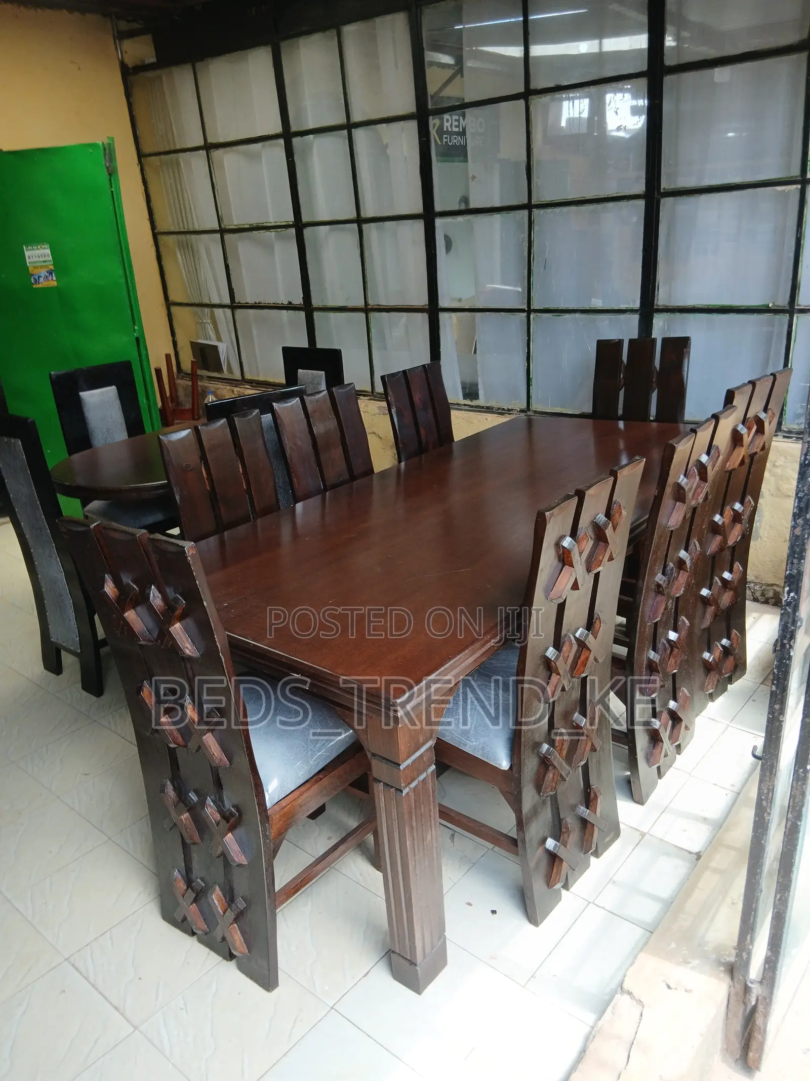 Ultimate Sleek 8 Seater Dining Set
