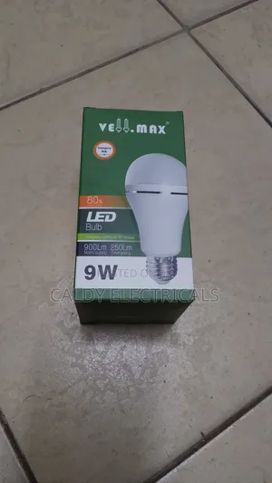 Vellmax 9w Led Emergency Light Bulb