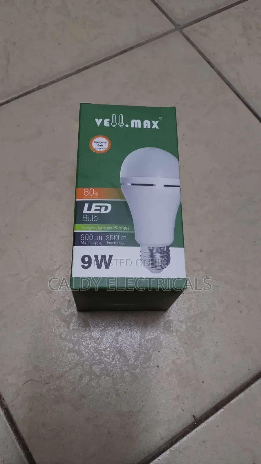 Vellmax 9w Led Emergency Light Bulb