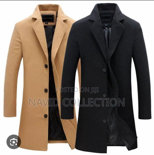 Beige/Black Trench - main view
