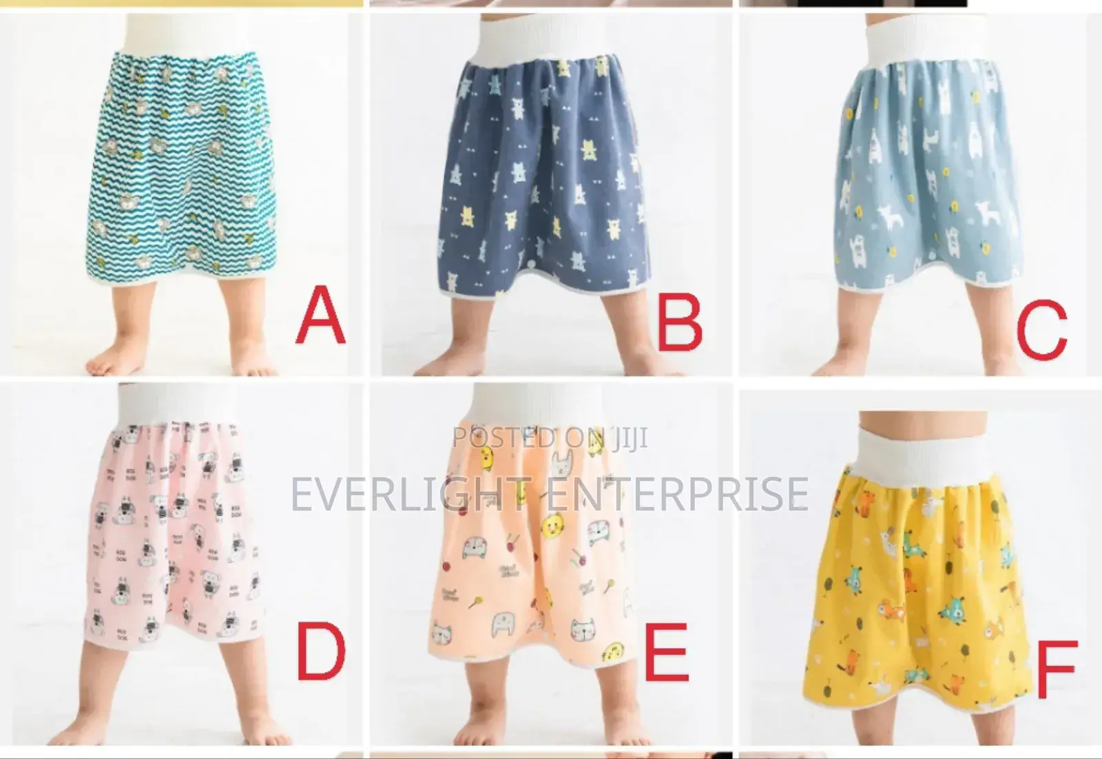 Kids Diaper Skirt