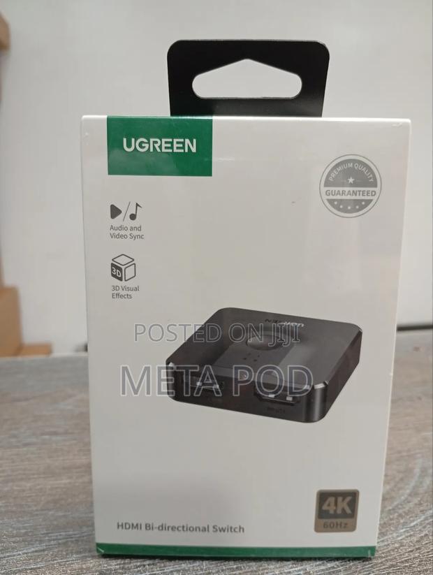 Ugreen Hdmi Switch 2 In1 Out Bi-Directional Hdmi Switcher