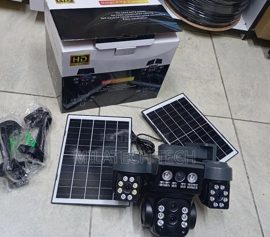 Tripple Lens V380 With Alarm Amd Motion
