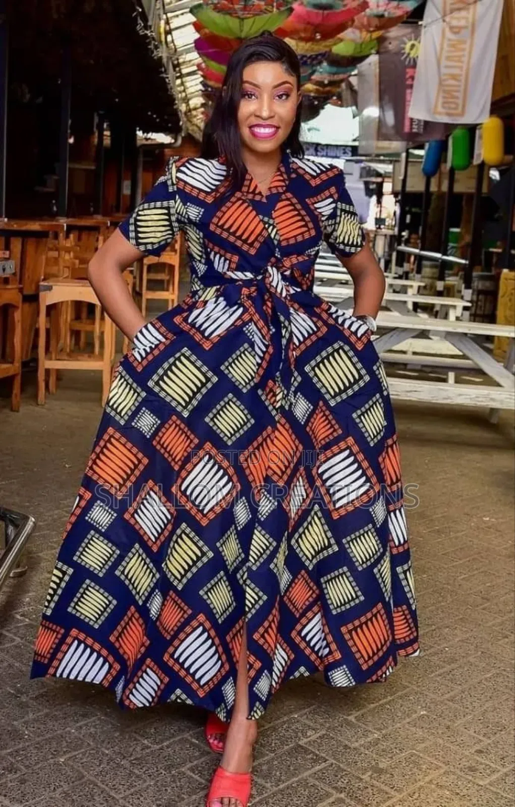 Kitenge Maxi Dresses