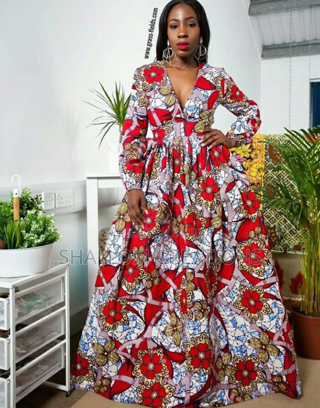 Ankara Maxi Dresses