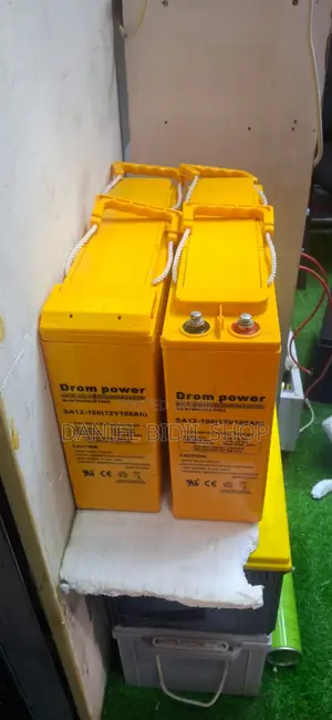 Drom Power Maintenance Free Slim Battery 12v 100ah