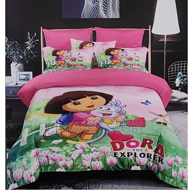 Cartoon Duvet Set 4×6 – 1 Bedsheet + 1 Pillowcase