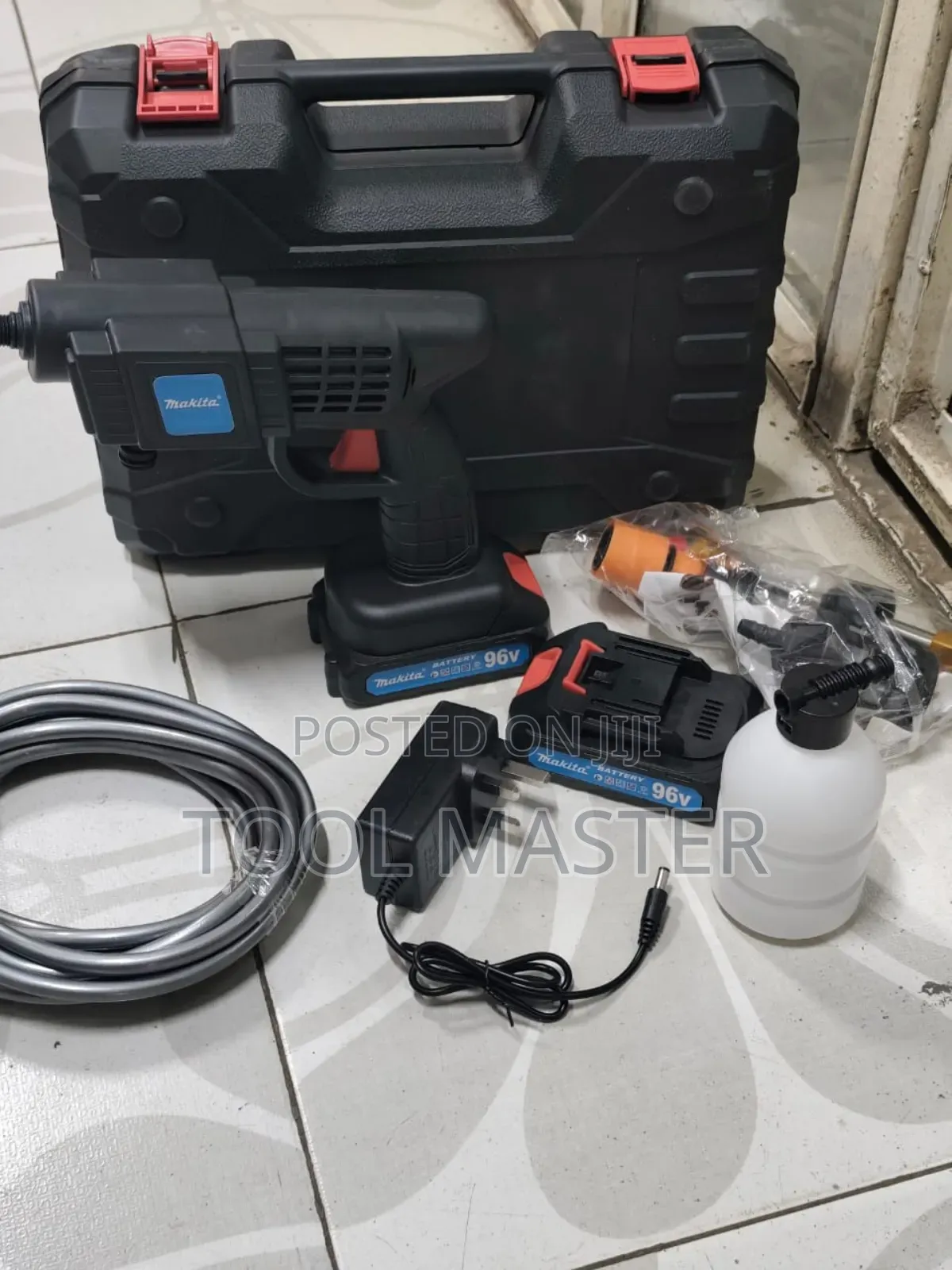 Makita 96v Cordless Carwash Machine/Rechargeable Battery Carwash