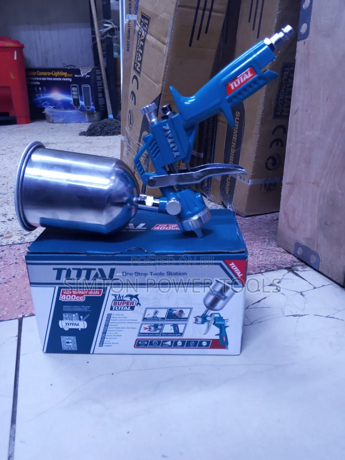 400cc Metallic Total Air Spray Gun