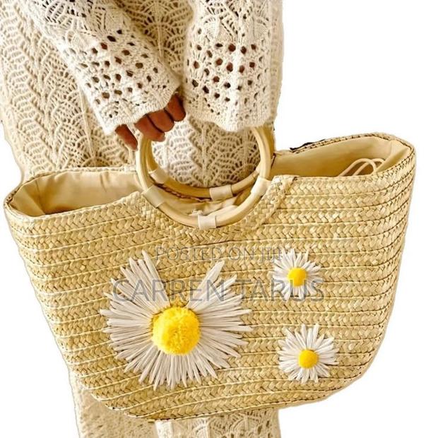 Fancy Summer Woven Crafted Bags - thumbnail 3