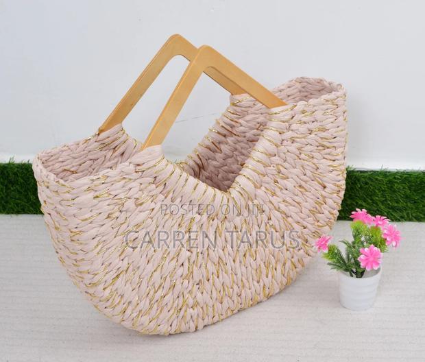 Fancy Summer Woven Crafted Bags - thumbnail 4