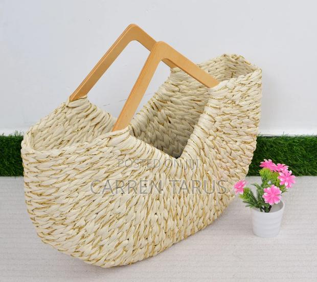 Fancy Summer Woven Crafted Bags - thumbnail 5