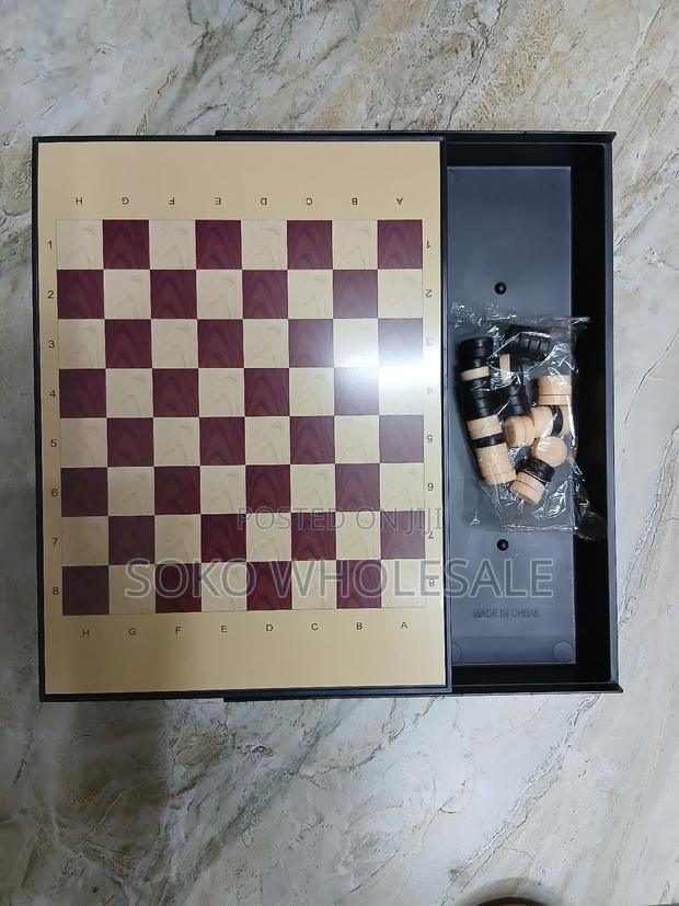 3 in 1 Board Game(Chess, Draught Ludo) - thumbnail 3