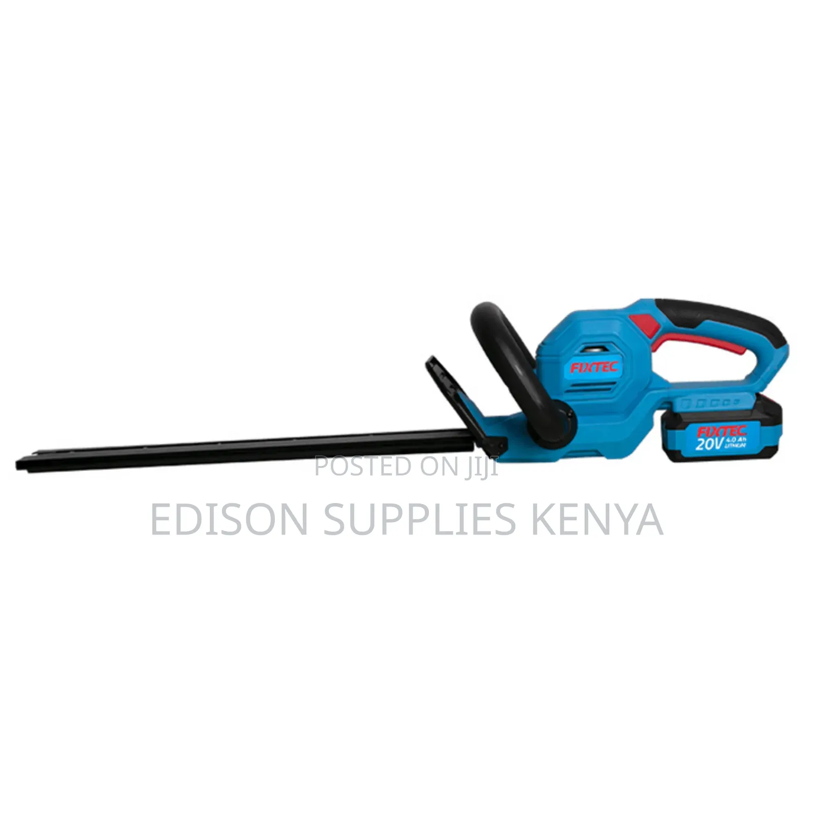 Cordless Hedge Trimmer 20v Fixtec Bush Cutter Shrub Grass Trimmers