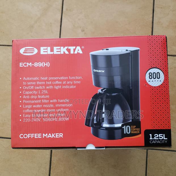Electric Coffee Maker 1.2ltr / Elekta Coffee Maker - thumbnail 7