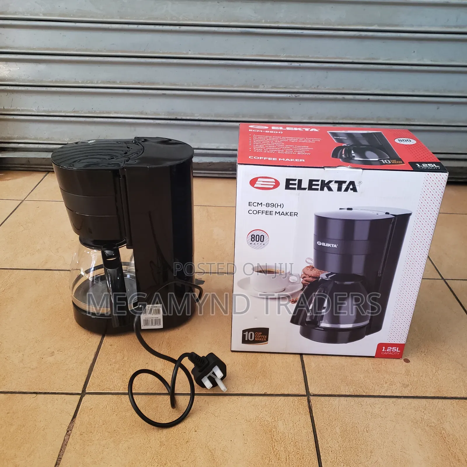 Electric Coffee Maker 1.2ltr / Elekta Coffee Maker