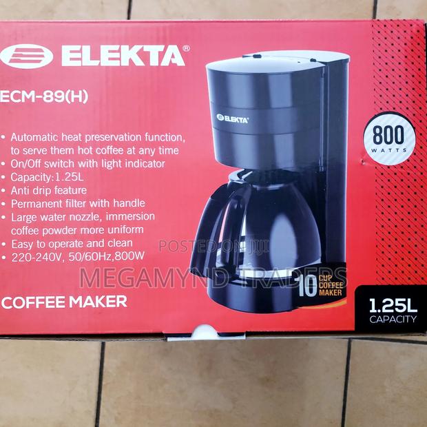 Electric Coffee Maker 1.2ltr / Elekta Coffee Maker - thumbnail 9