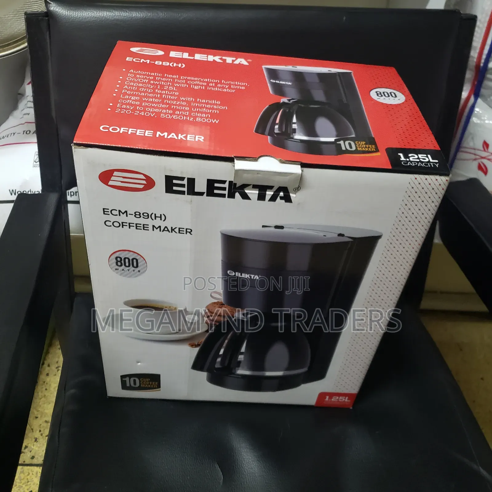Electric Coffee Maker 1.2ltr / Elekta Coffee Maker