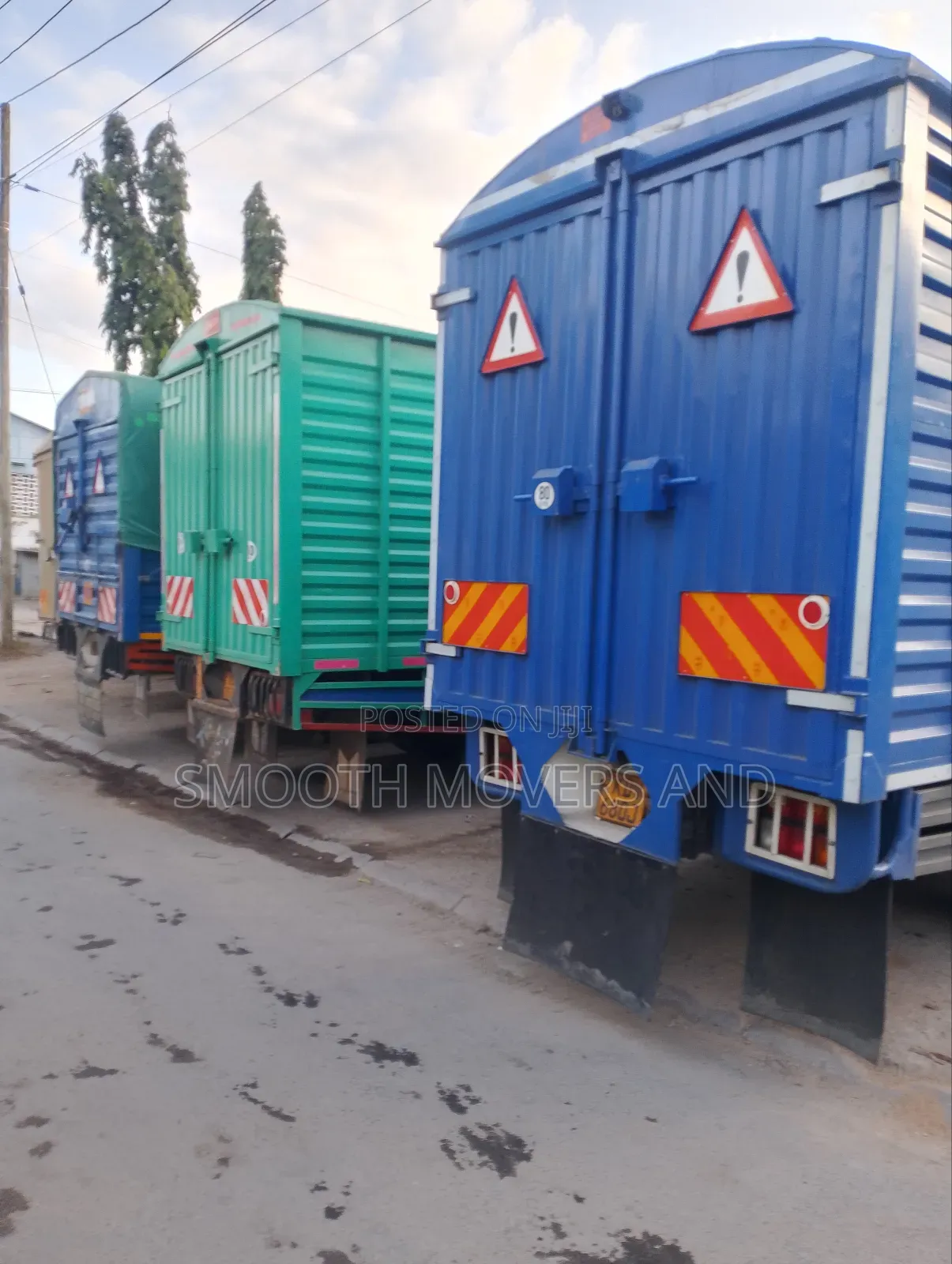 Trucks Available for Intercounty Transport Services.