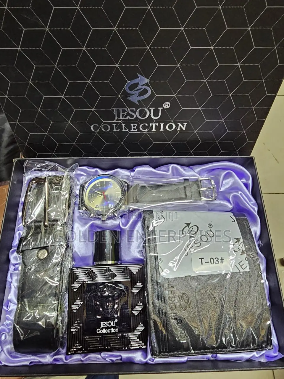 Jesou Men's Gift Set Exquisite 4pcs , Men’S Valentine Gift Set