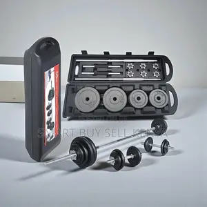High Quality Design 50kg Adjustable Dumbbell Weight Set With Casing