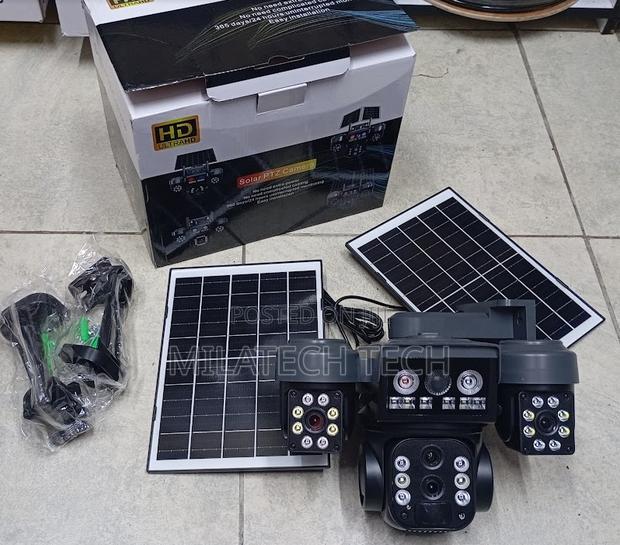 Indoor Security V380 Pro 4g PTZ Rotating Triple Lens - main view