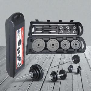 Premium Quality 50kg Adjustable Dumbbell Weight Set With Casing - thumbnail 2