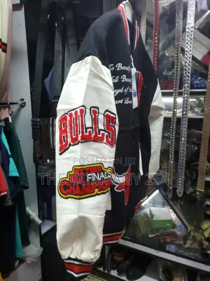 Quality Leather Unisex Designer Chicago Bull Laker College Jacket