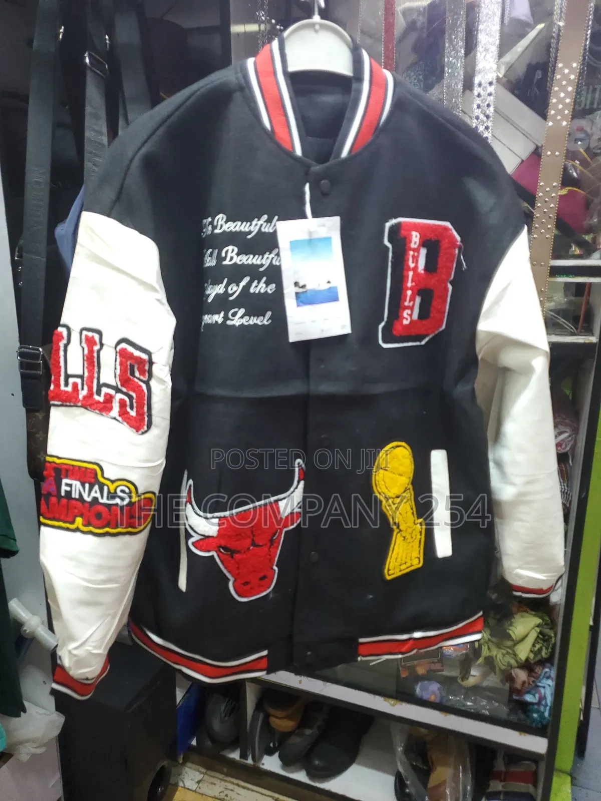Quality Leather Unisex Designer Chicago Bull Laker College Jacket