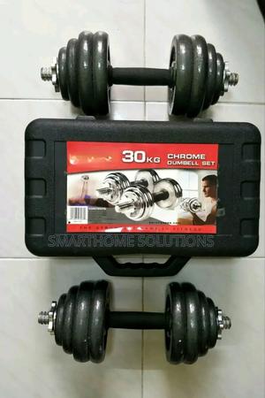 30kg Dumbbell Set With Connector Carrier Case
