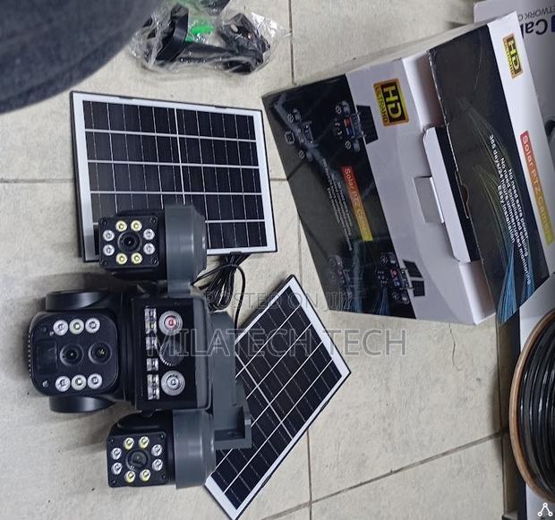 4g Triple Lens Solar PTZ Camera 4g Lte (Gl - thumbnail 2