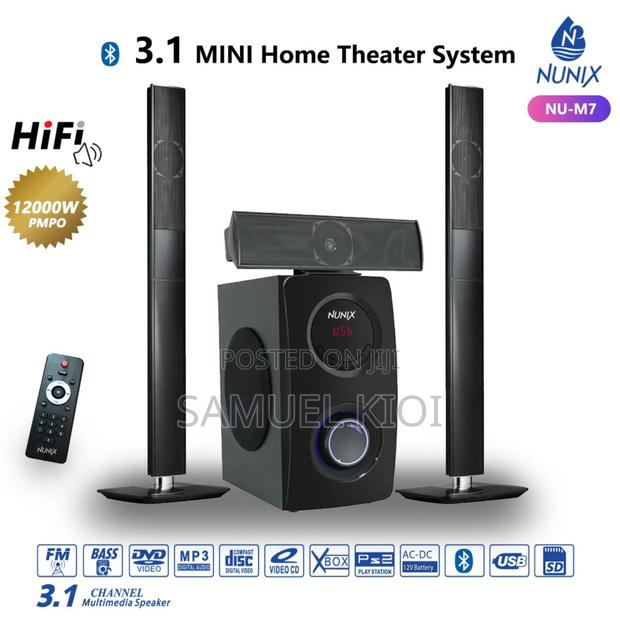 *Nunix Nu-M7 3.1 Mini Multimedia Home Theater System*
-