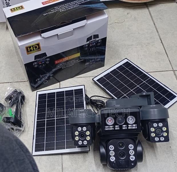 Triple Lens 4g Solar PTZ Camera – Smart, Secure Solar - main view