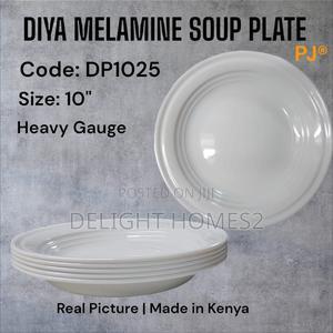 Diya Melamine Soup Plate Plain_b9 - thumbnail 2