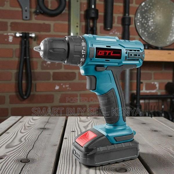 High Quality Material Brushless Cordless Drill With Impact Capability - main view