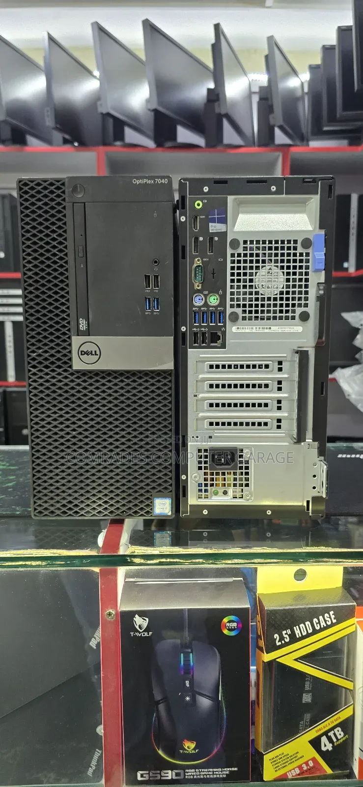 Desktop Computer Dell OptiPlex 7040 8GB Intel Core i7 HDD 500GB