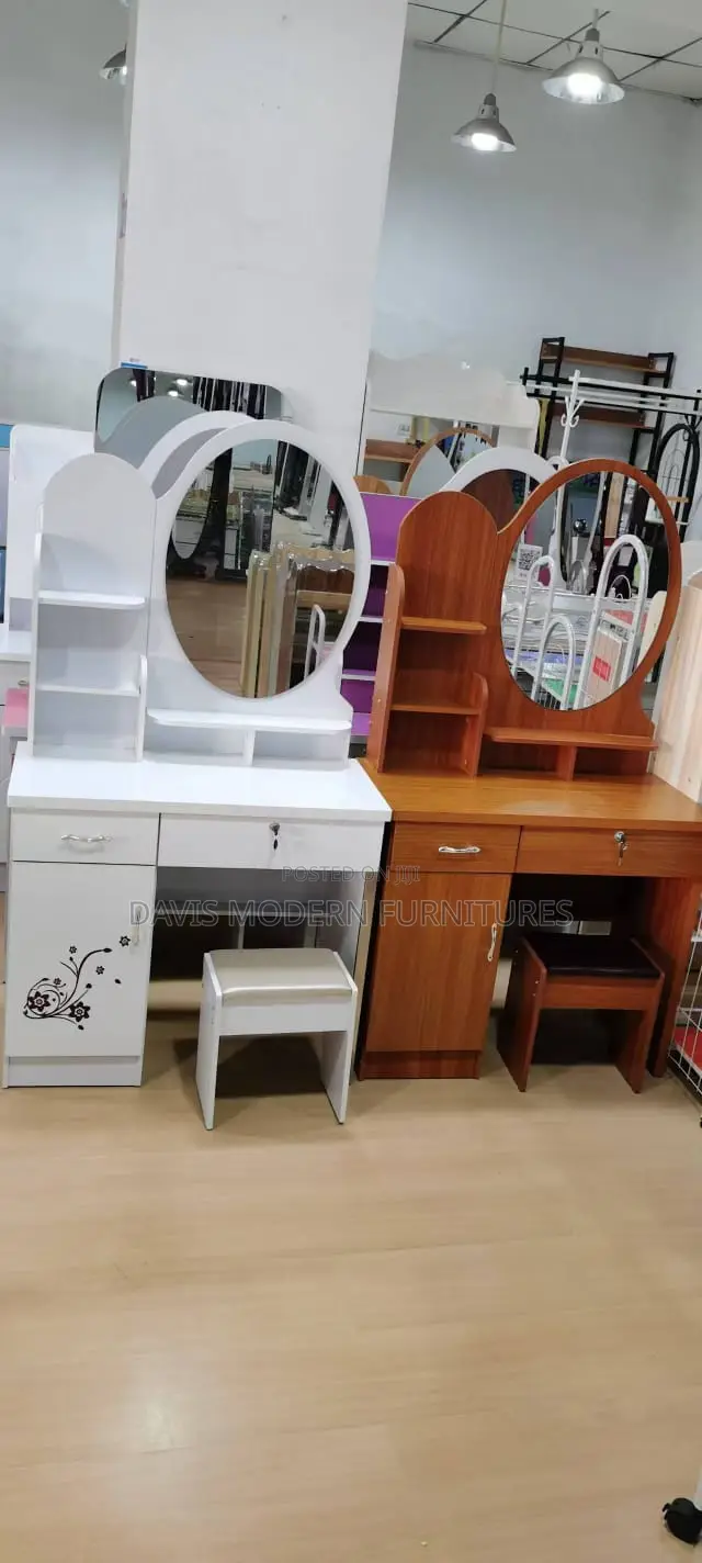 Stylish Vanity Dressing Tables With Mirrors Stools