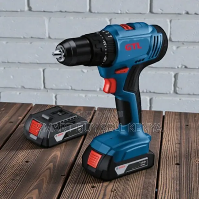 Efficient and Convenient Brushless Cordless Drill With Impact Mode