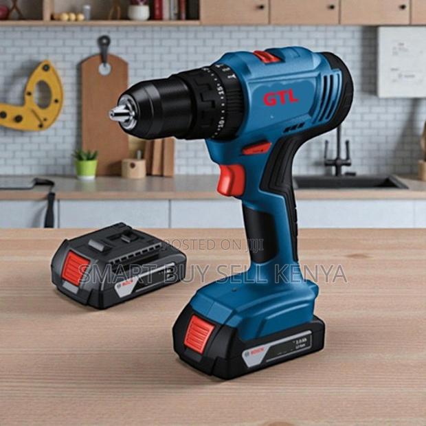 Compact Design Brushless Professional Cordless Drill With Impact - main view