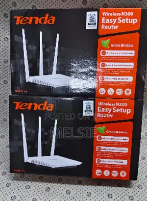 Tenda F3 Wireless Router With High Gain Antennas